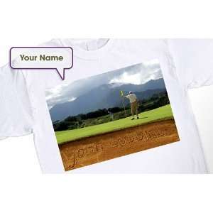 Personalized T Shirt   Golf Bunker 