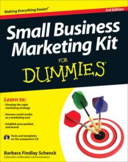   Small Business Marketing For Dummies by Barbara 