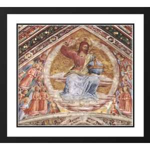   Fra 32x28 Framed and Double Matted Christ the Judge