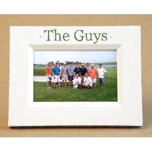  hand painted picture frame   the guys