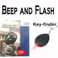 Sonic Keychain keyfinder   whistle will beeps & flashes  