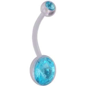   navel button ring bar ACGD   Pierced Body Piercing Jewelry: Jewelry