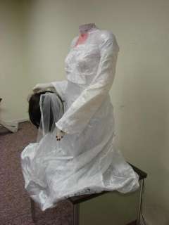 Gemmy Animated 55 Life Size Beheaded Bride Halloween Prop Spooky 