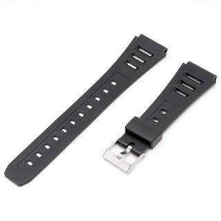 Voguestrap TX1951 Allstrap 19mm Black Regular Length Fits Casio and 