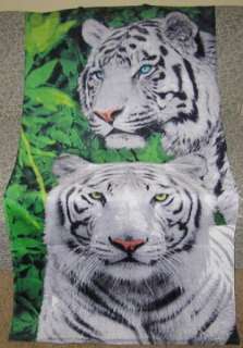  Bengal Jungle Pair of Tigers Bath Pool Beach Towel Gift Big Wild Cats