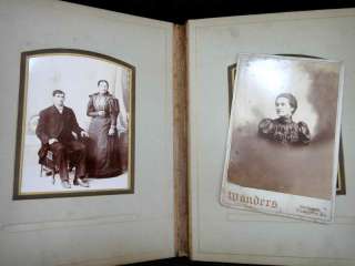 HUGE LOT antique ROTE FAMILY PHOTO ALBUM lancaster pa miller alexander 