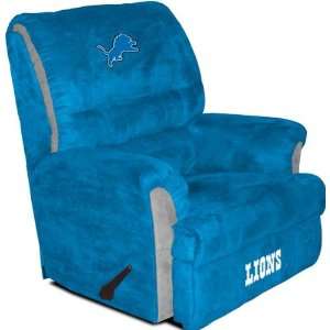 Detroit Lions NFL Big Daddy Recliner By Baseline:  Sports 