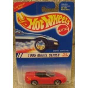   Hot Wheels 1995 Red Camaro Convertible   #8 of 12 Cars: Toys & Games