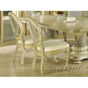  Coronado Side Chair in White Wash Finish by Acme