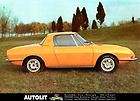 1967 Fiat 850 Convertible Lusso Bertone Factory Photo