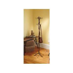  Twisted Twig Coat Rack. Iron A: Home & Kitchen