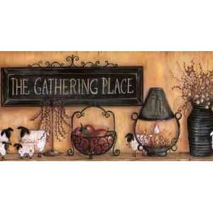  Country Gathering Place Wallpaper Border