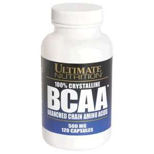  Ultimate Nutrition 100% Crystalline BCAA Capsules, 500 mg 
