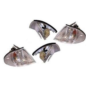  PAIR OF WHITE TURN SIGNAL LIGHTS (RIGHT & LEFT) FOR 2001 