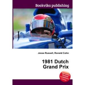  1981 Dutch Grand Prix Ronald Cohn Jesse Russell Books