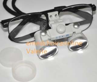 Dental Surgical Medical Binocular Loupes 3.5X 420mm Optical Glass 
