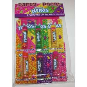  Rainbow Nerds Flavored Lip Balm Party Pack   6 Pack 