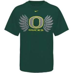  Nike Oregon Ducks Wings Short Sleeve T Shirt: Sports 