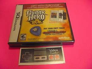 New Nintendo DS Guitar Hero Limited Edition Pick Stylus  