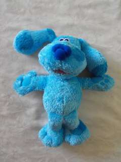 Fisher Price Talking Blues Clues Dog SO MUCH TOO SAY BLUE plush doll 