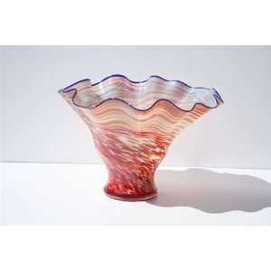  Hand Blown Glass Art 17 Dia X 12 Tall: Everything Else