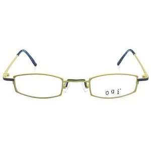  OGI 2180 646 Dark Blue Spring Green Eyeglasses: Health 