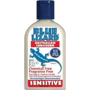  Blue Lizard Sensitive Sunscreen SPF 30+ 5 oz (Quantity of 