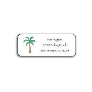 personalized address labels   palm paradise:  Home 