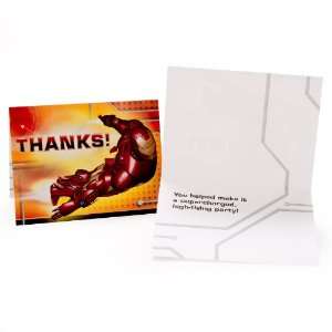  Lets Party By Hallmark Iron Man Thank You Notes 