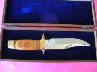 1973 Texas Ranger commemorative Knife presentation box  