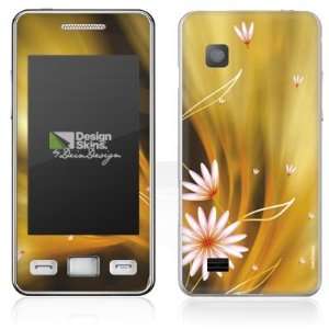   Skins for Samsung Star 2 S5260   Flower Blur Design Folie Electronics