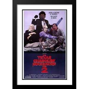 Texas Chainsaw Massacre 2 32x45 Framed and Double Matted Movie Poster 