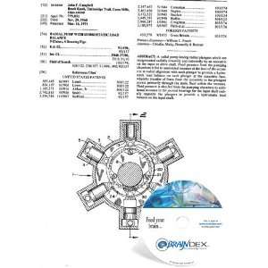   CD for RADIAL PUMP WITH HYDROSTATIC LOAD BALANCE: Everything Else