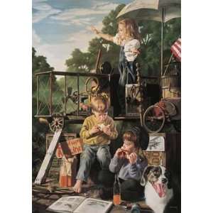 Bob Byerley   Cloud Buster Airlines Giclee on Paper
