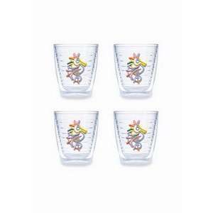  Tervis Tumblers   Pastel SeaHorse   12 oz Tumbler   set of 