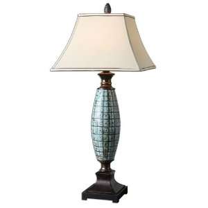  Uttermost Crackled Blue Maricopa Table Lamp