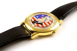 1998 Bill Clinton Growing Nose Pinocchio Wrist Watch Political 