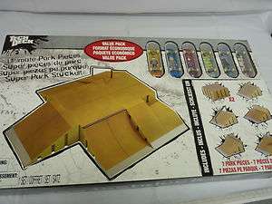 Tech Deck Ultimate Value Pack Build a Park set with ramps and 