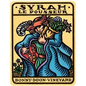  2008 Bonny Doon Le Pousseur Central Coast Syrah 750ml 