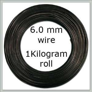  Joebonsai 6.0 mm Bonsai Training wire  1 kilo roll Patio 