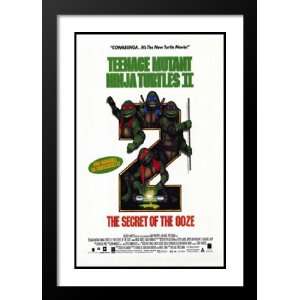 com Teenage Mutant Ninja Turtles 20x26 Framed and Double Matted Movie 