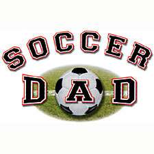 Dad T Shirt Soccer Dad Birthday / Fathers Day S,M,L,XL  
