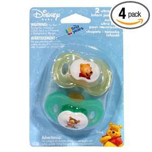 Years Disney Baby Ultra Kip Infant Pacifiers, 3M+, Set of 2 Pacifiers 