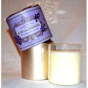  Bougies La Francaise Gift Box with Violet scented candle 