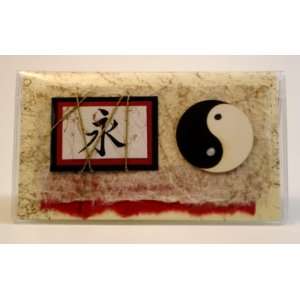  Yin Yang Checkbook Cover*MADE IN THE USA #162: Home 