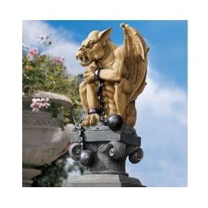 Xoticbrands Statue 15 Classic Bounded Castle Gothic Dungeon Gargoyle 