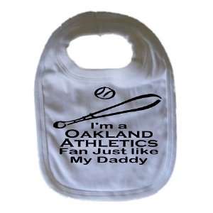  Oakland Athletics Baseball Bib Funny Bib Personalized Bib 