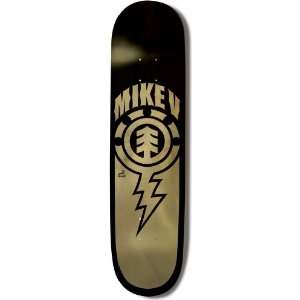 Element Mike V Black Bolt 7.875 Inch Helium Skateboard Deck:  