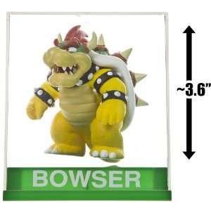  Bowser ~3.6 Figure + Display Case Super Mario Figurine 