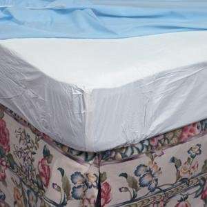   Contoured Plastic Mattress Protector for Home Beds: Home & Kitchen